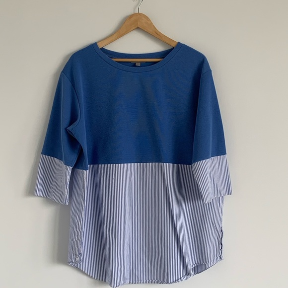 COS Tops - COS | Mixed media top | Size L